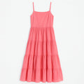 CottonWorks Pink Cotton Dress on a neutral background